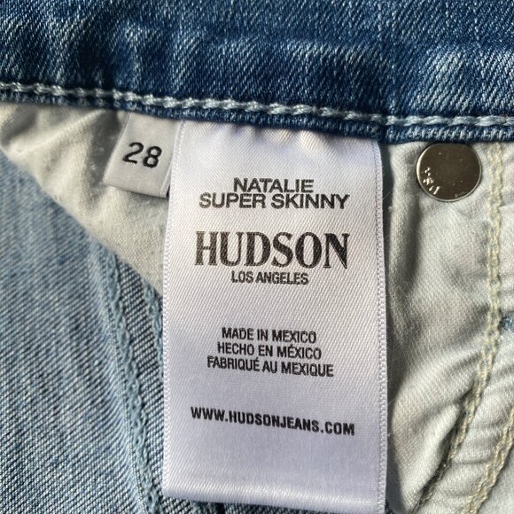 Hudson Natalie Skinny Jean size 28 - Picture 3 of 7